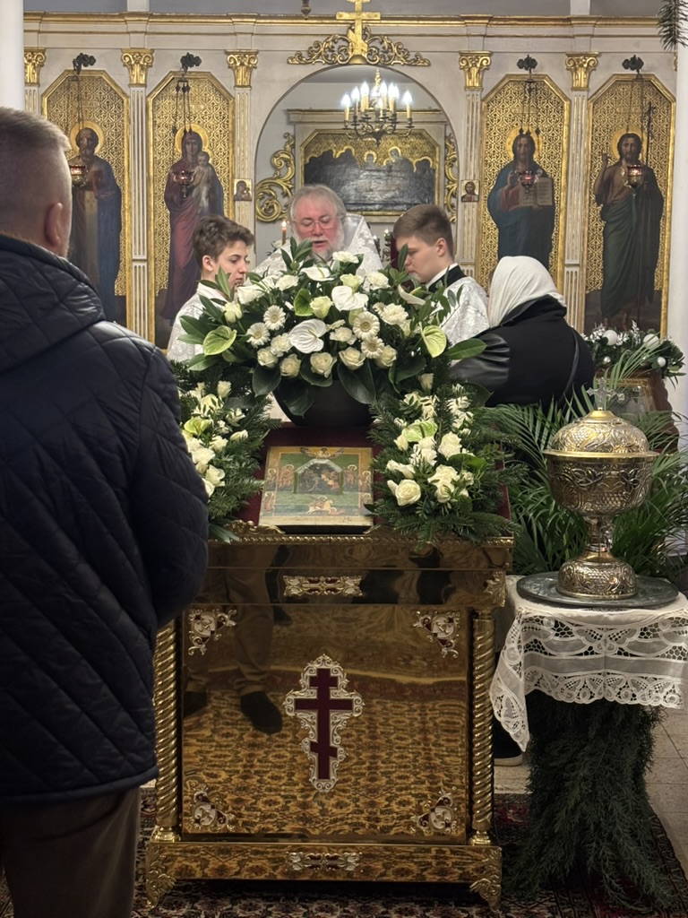 Причастие в православной церкви Баден-Бадена